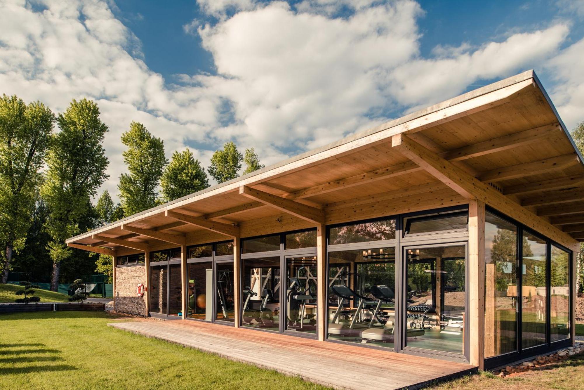 Villa Resort Stromovka Ceske Budejovice Esterno foto